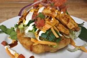 Fry Bread "Indian Tacos"